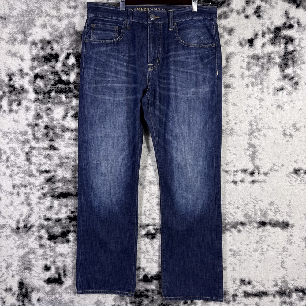 American Eagle Classic Bootcut‎ Jeans Mens Size 34x34 Cowboy Western Rodeo Y2k